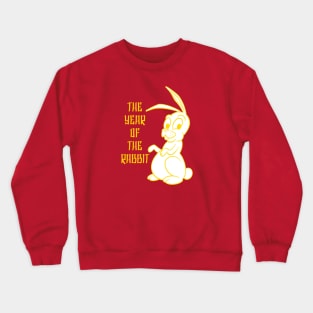 Year of the Rabbit Gold Crewneck Sweatshirt